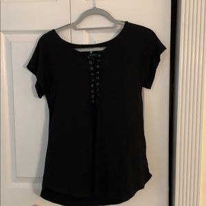 American Eagle Soft and Sexy Black T-shirt